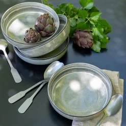 Assiette|Assiette De Noël*alinea Assiette creuse en grès D17,5cm - calaluna Bleu