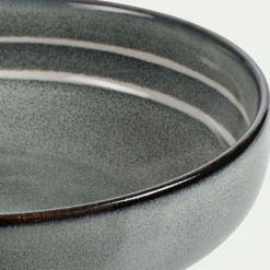 Assiette|Assiette De Noël*alinea Assiette creuse en grès D17,5cm - calaluna Bleu