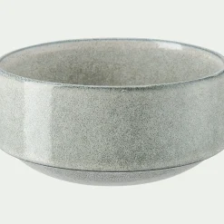 Assiette*alinea Assiette creuse en grès émail réactif D15,5cm - clair Gris