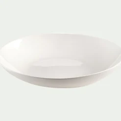 Assiette*alinea Assiette creuse en porcelaine D21cm - Blanc