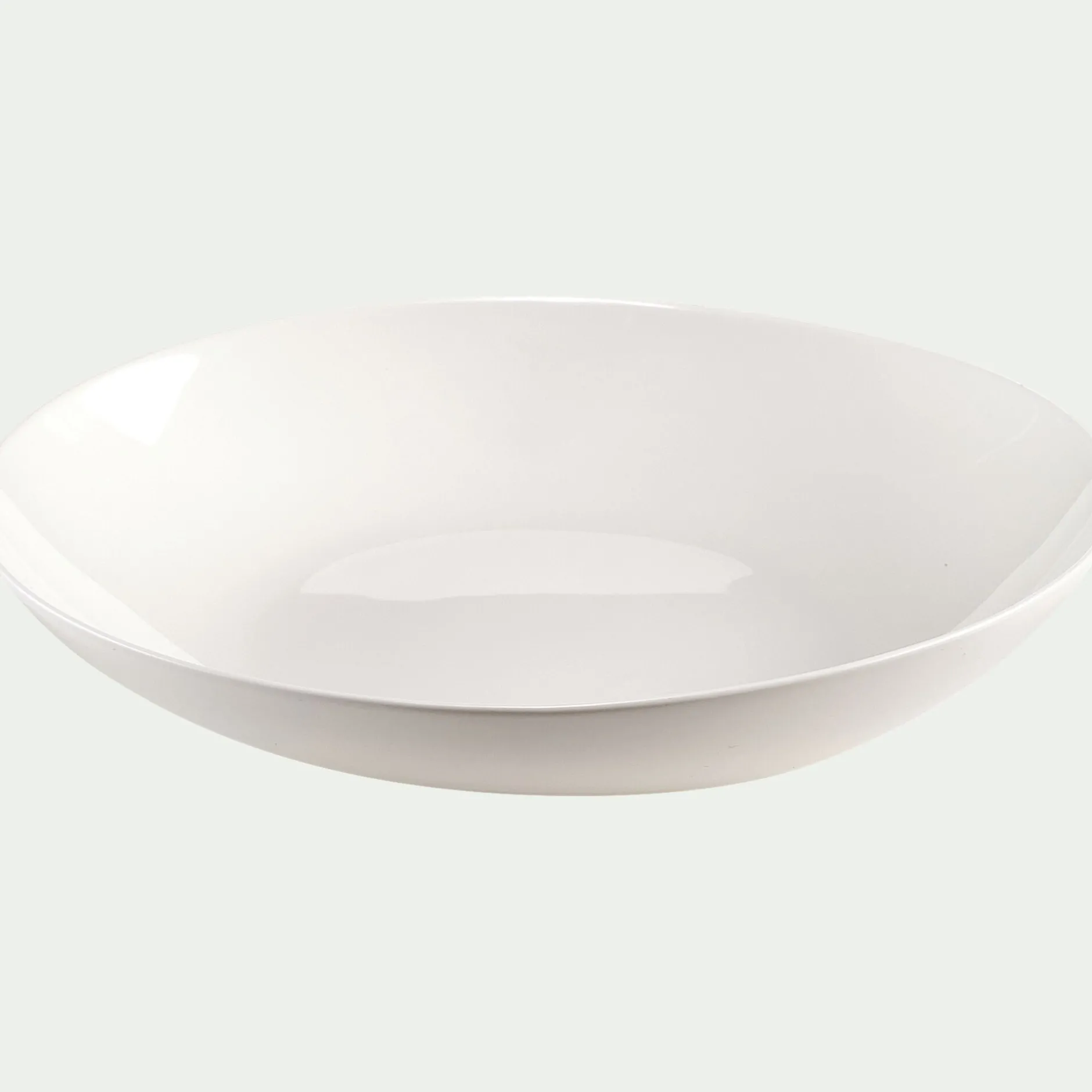 Assiette*alinea Assiette creuse en porcelaine D21cm - Blanc