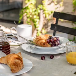 Assiette*alinea Assiette creuse en porcelaine D23cm - Blanc