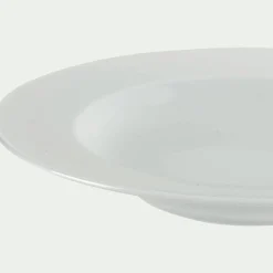 Assiette*alinea Assiette creuse en porcelaine D23cm - Blanc