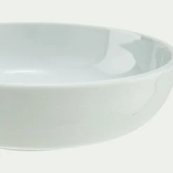 Assiette*alinea Assiette creuse spirale en porcelaine D21cm - Blanc