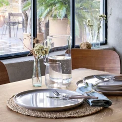 Assiette*alinea Assiette plate en faïence D28cm - alpilles Beige