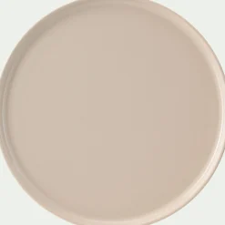 Assiette*alinea Assiette plate en faïence D28cm - alpilles Beige
