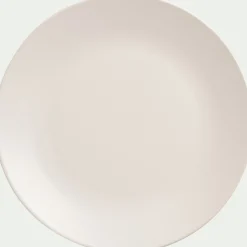 Assiette*alinea Assiette plate en faïence D26cm - ventoux Blanc
