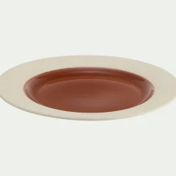 Assiette|Assiette De Noël*alinea Assiette plate en grès D27,5cm - terracotta Marron