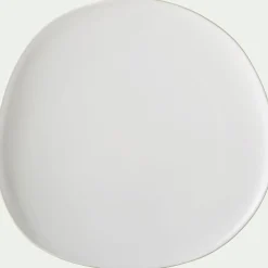 Assiette|Assiette De Noël*alinea Assiette plate en grès D27cm - ventoux Blanc