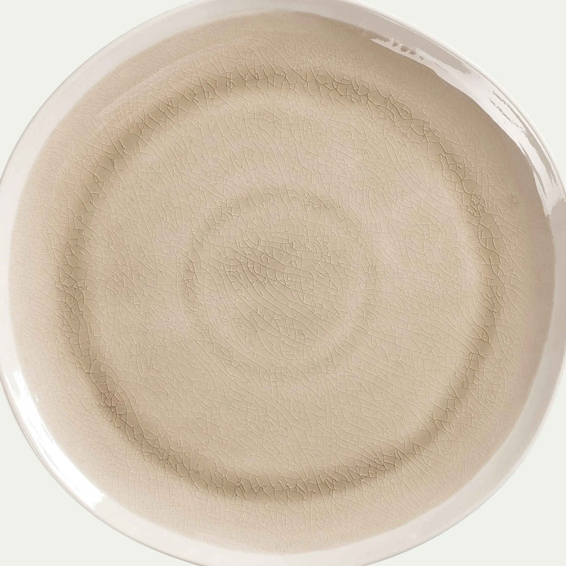 Assiette|Assiette De Noël*alinea Assiette plate en grès D27,5cm - alpilles Beige