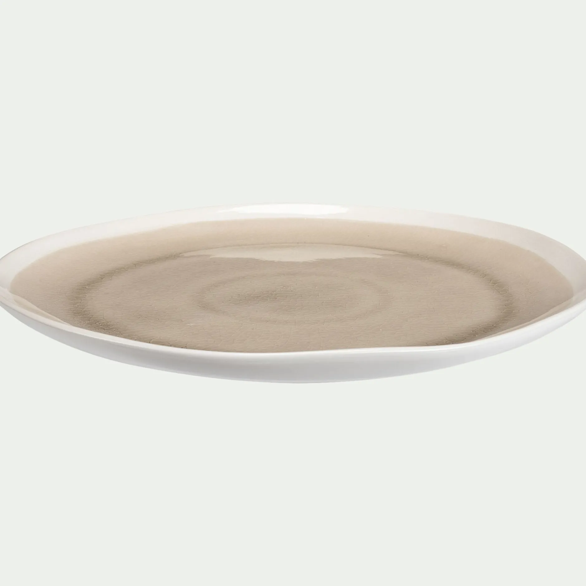 Assiette|Assiette De Noël*alinea Assiette plate en grès D27,5cm - alpilles Beige