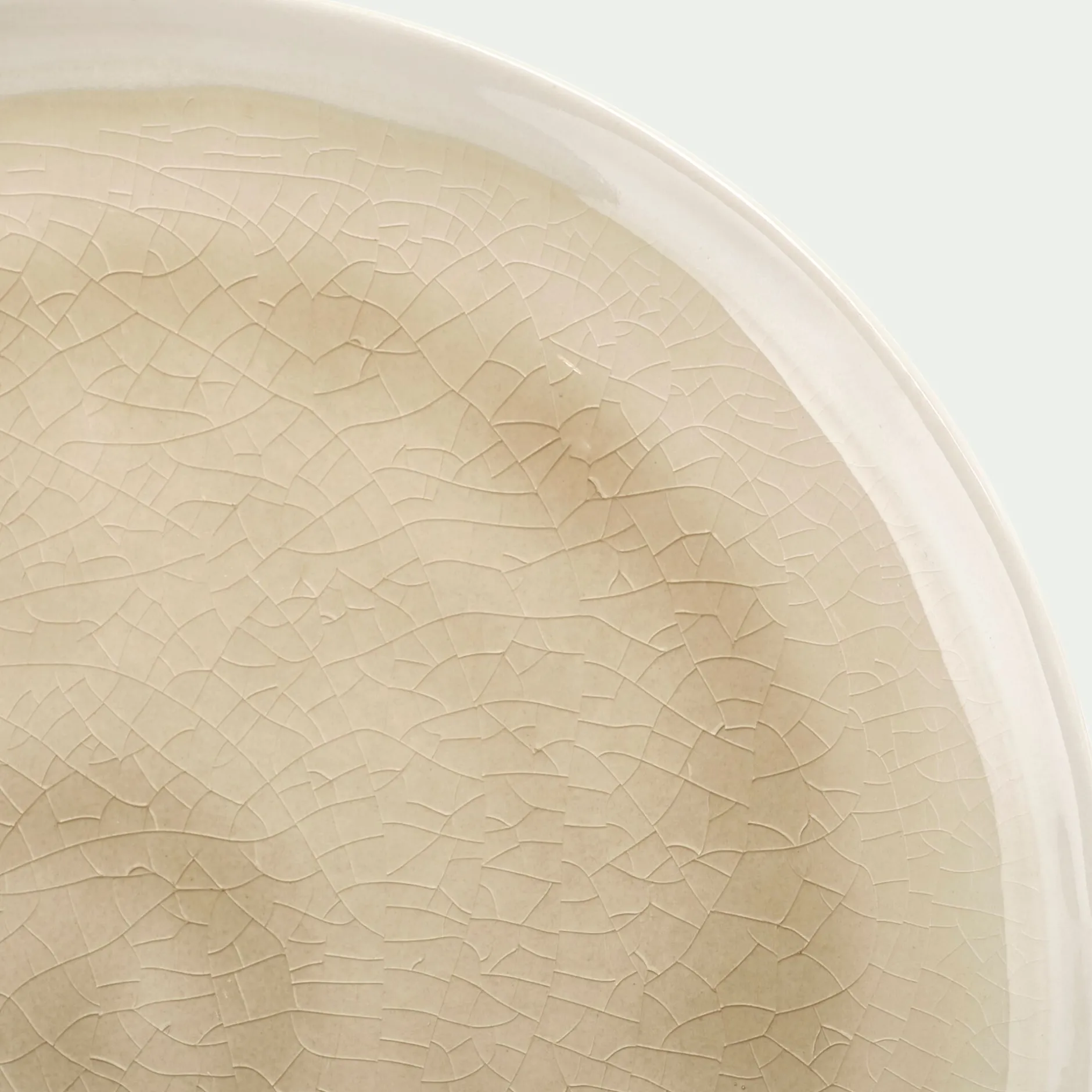 Assiette|Assiette De Noël*alinea Assiette plate en grès D27,5cm - alpilles Beige