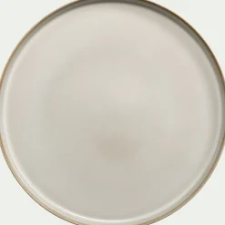 Assiette*alinea Assiette plate en grès D27cm - alpilles Beige