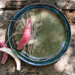 Assiette*alinea Assiette plate en grès D27cm - cèdre Vert