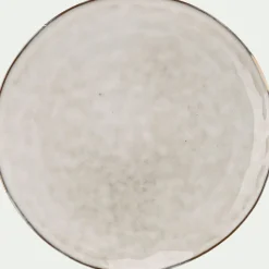 Assiette*alinea Assiette plate en grès D27,5cm - roucas Beige