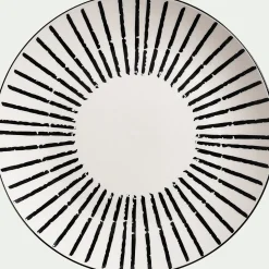 Assiette*alinea Assiette plate en porcelaine D26,5cm - Blanc