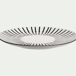 Assiette*alinea Assiette plate en porcelaine D26,5cm - Blanc