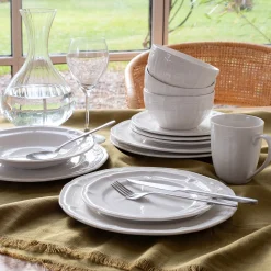 Assiette|Assiette De Noël*alinea Assiette plate en porcelaine D26,8cm - Blanc