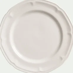 Assiette|Assiette De Noël*alinea Assiette plate en porcelaine D26,8cm - Blanc