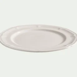 Assiette|Assiette De Noël*alinea Assiette plate en porcelaine D26,8cm - Blanc