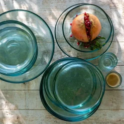 Assiette*alinea Assiette plate en verre D25cm - Transparent