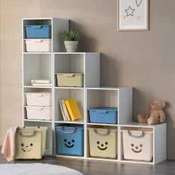 Matelas Enfant|Boîte De Rangement Enfant*alinea Bac de rangement 25L - figuerolles Bleu