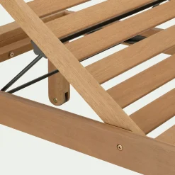 Transat Et Chaise Longue*alinea Bain de soleil en eucalyptus FSC - Bois clair