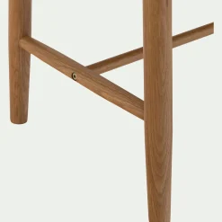 Tabouret*alinea Banc en chêne et corde L120cm - Bois clair