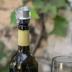 Accessoire Vin*alinea Bec verseur et bouchon en plastique - argenté
