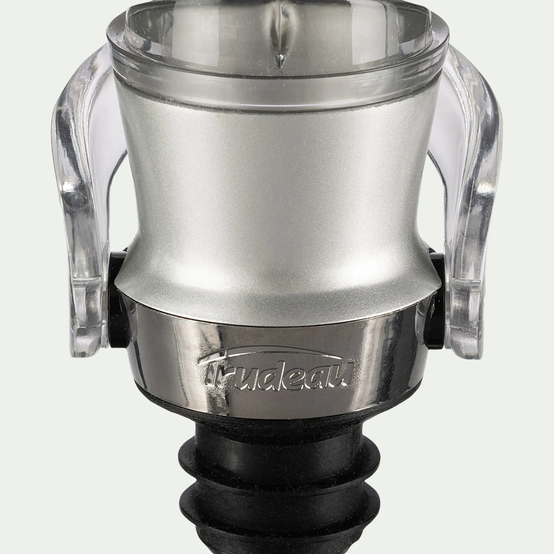 Accessoire Vin*alinea Bec verseur et bouchon en plastique - argenté