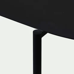 Bibliothèque Et Étagère*alinea Bibliothèque 3 tablettes en métal - L100,50xH80cm Noir