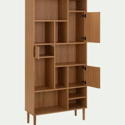 Bibliothèque Et Étagère*alinea Bibliothèque déstructurée en bois L90xH190cm - Bois clair