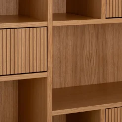 Bibliothèque Et Étagère*alinea Bibliothèque déstructurée en bois L90xH190cm - Bois clair