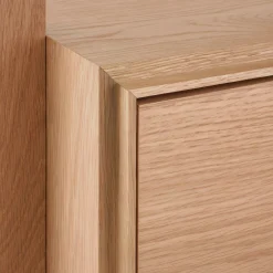 Bibliothèque Et Étagère*alinea Bibliothèque en bois de chêne H192xL68cm - Bois clair