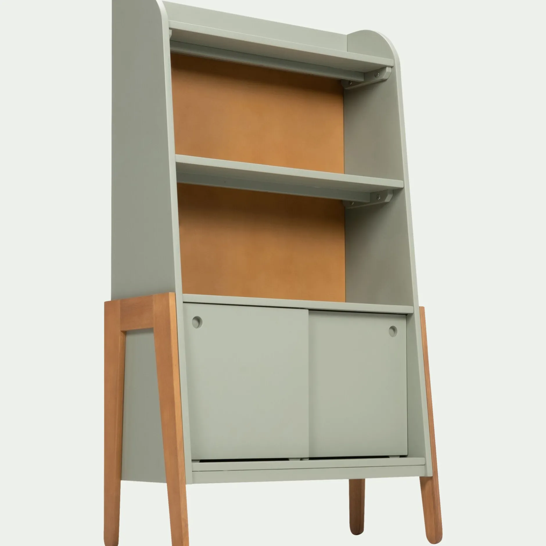 Bibliothèque Enfant|Bibliothèque Enfant*alinea Bibliothèque enfant en acacia - olivier Vert