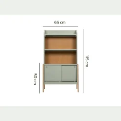 Bibliothèque Enfant|Bibliothèque Enfant*alinea Bibliothèque enfant en acacia - olivier Vert