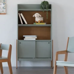 Bibliothèque Enfant|Bibliothèque Enfant*alinea Bibliothèque enfant en acacia - olivier Vert