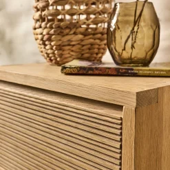 Rangement À Composer*alinea Bloc de 1 tiroir en chêne strié L40cm - Bois clair