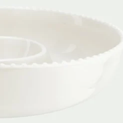 Plat Et Vaisselle Apéro*alinea Bol apéritif en porcelaine D23,2cm- ventoux Blanc