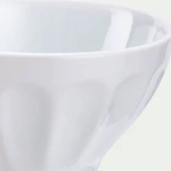 Vaisselle Petit Déjeuner|Bol*alinea Bol en faïence D16cm - ventoux Blanc