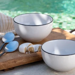 Vaisselle Petit Déjeuner|Bol*alinea Bol en grès D14,3cm - Blanc