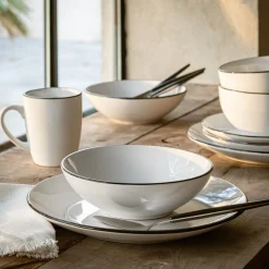 Vaisselle Petit Déjeuner|Bol*alinea Bol en grès D14,3cm - Blanc