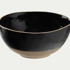 Vaisselle Petit Déjeuner|Bol*alinea Bol en grès recyclé D15,8cm - Noir