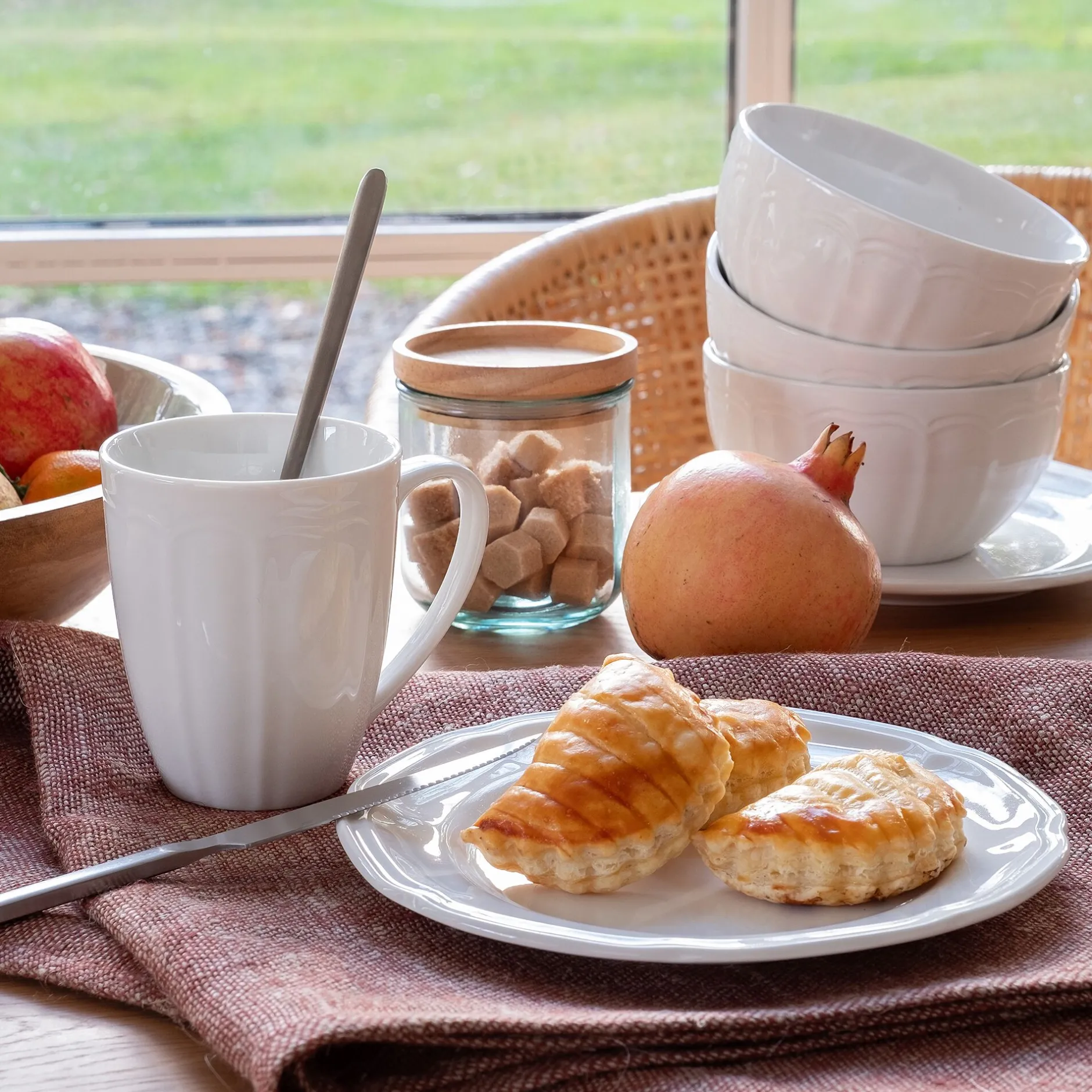 Vaisselle Petit Déjeuner|Bol*alinea Bol en porcelaine - D13,8cm Blanc