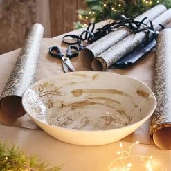 Vaisselle Petit Déjeuner|Bol*alinea Bol marbré en grès D18,5cm - alpilles Beige