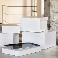 Ustensile Pour Pâtisserie*alinea Boîte pâtissière L30,4xl30,4xH20cm - Blanc