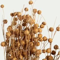 Loisirs Créatifs|Fleurs Séchées*alinea Botte de lin séché H55cm - Naturel