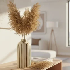 Fleurs Séchées*alinea Botte de roseau séchée H55cm - Beige