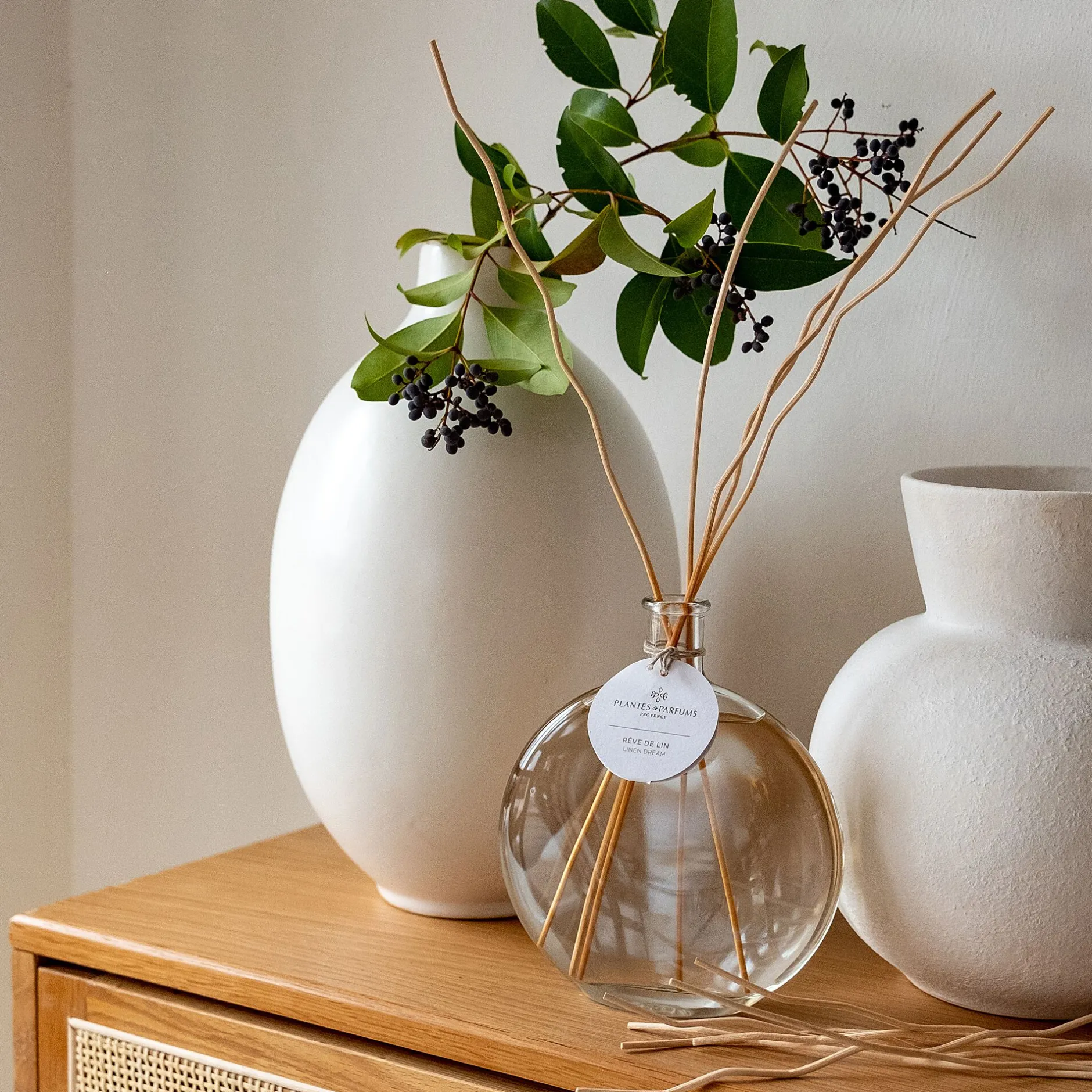 Parfum D'Ambiance*alinea Botte de tiges de rotin pour diffuseur H47cm Naturel