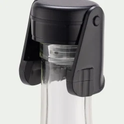 Accessoire Vin*alinea Bouchon de champagne en inox - noir